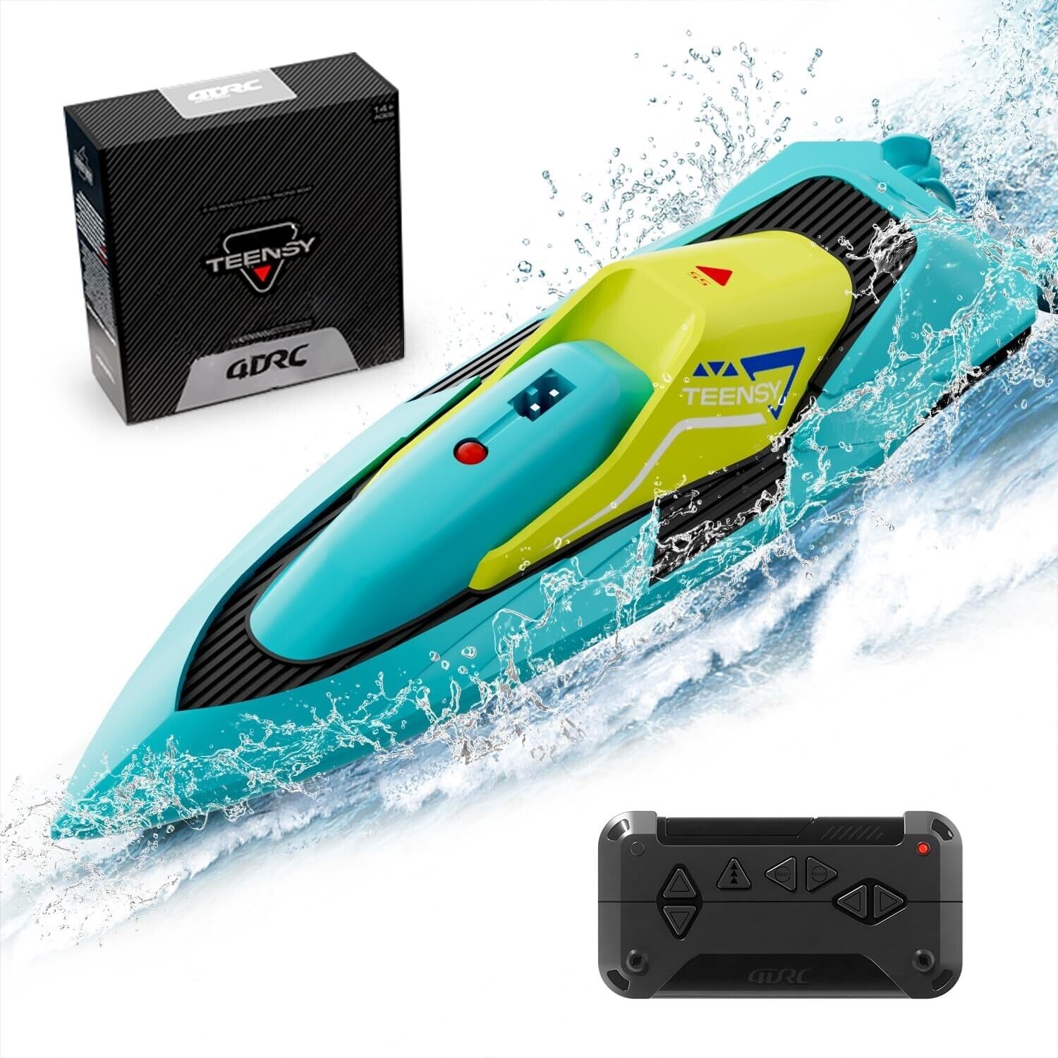 S5 Fast RC Boat For Pools And Lakes 2.4 GHz 20 MPH Racing Boats For Kids US