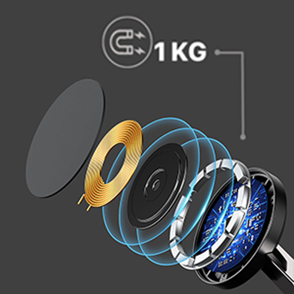 4 In 1 Aluminum Alloy Magnetic Wireless Charger Stand