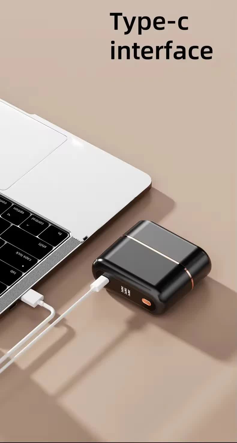 NNEDSZ Black Wireless Hair Straightening Brush with Adjustable Temperature - Model HK-118