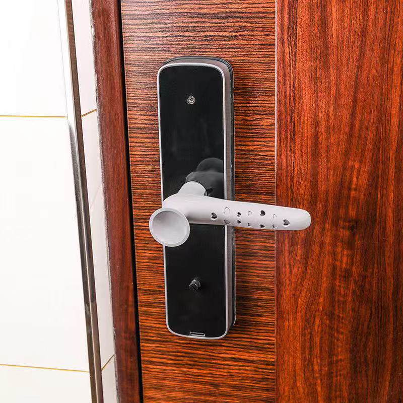 Silicone Door Handle Protective Cover Children's Anti-collision Artifact Room Door Anti-collision Glass Door Handle Sheath