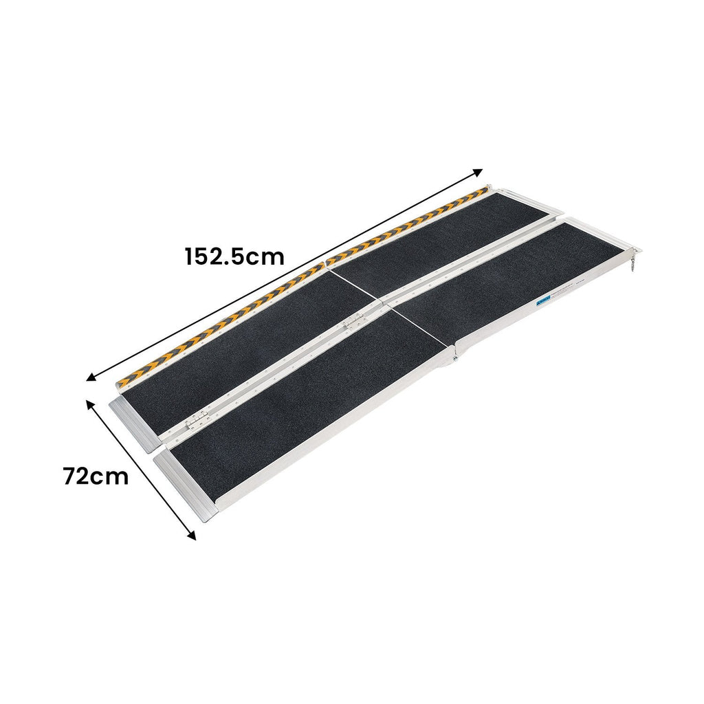 NNEDPE Aluminium Portable Wheelchair Ramp High-Grip R03  5ft